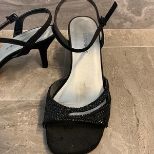 Caparros size 7 1/2 black dress shoes. Wore 1x